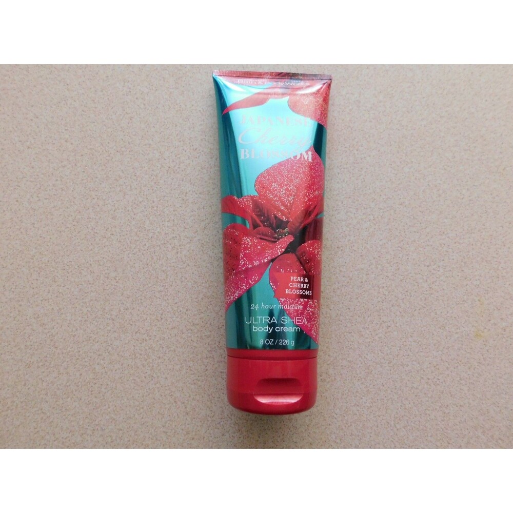 BATH AND BODY WORKS JAPANESE CHERRY BLOSSOM Cream Lotion Ultra Shea NEW